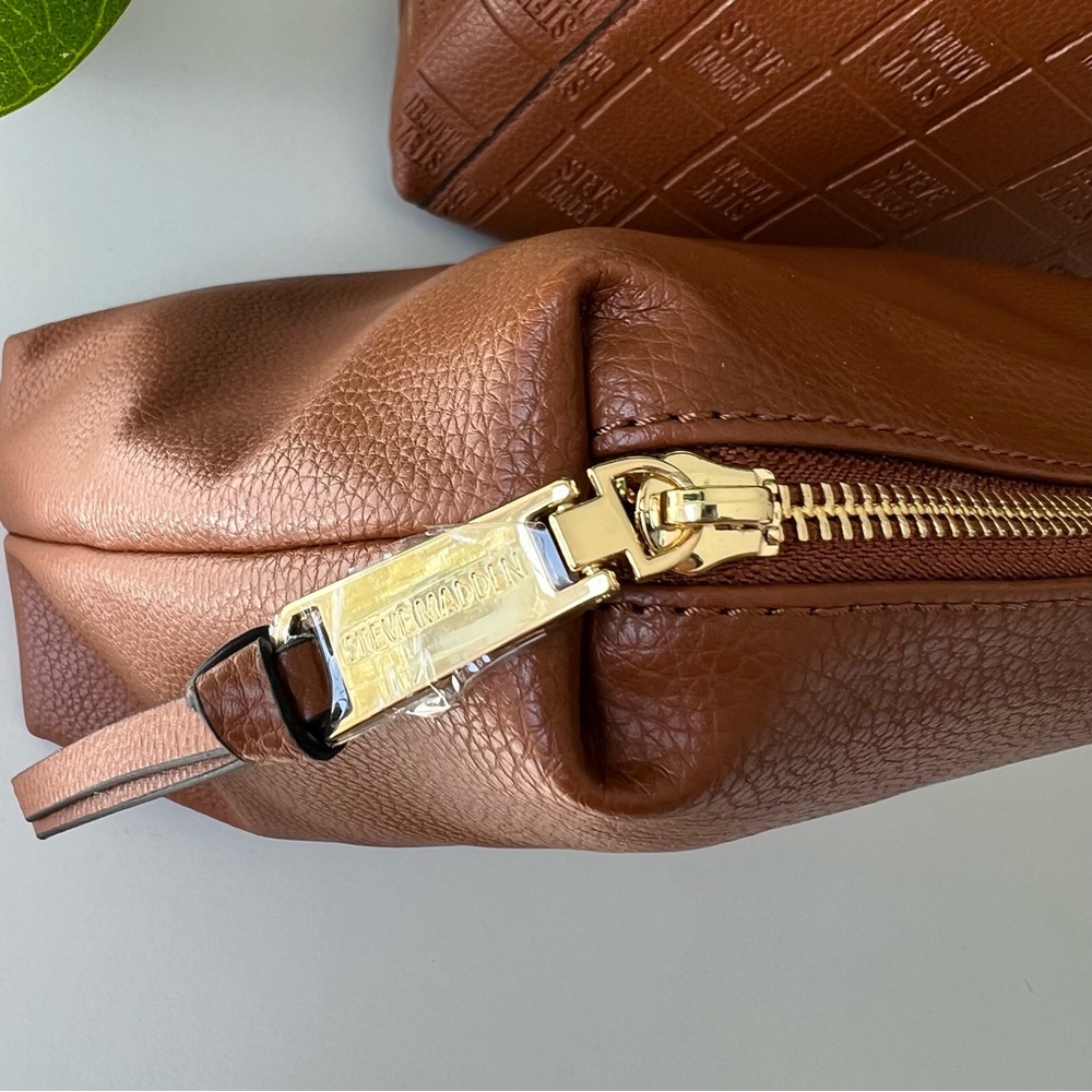 NWT Steve Madden Cognac Tote - Picture 12 of 15